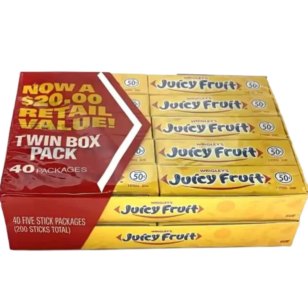 WRIGLEY JUICY FRUIT 50C 40CT