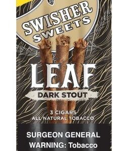 SWISHER LEAF 2.49 STOUT 10CT