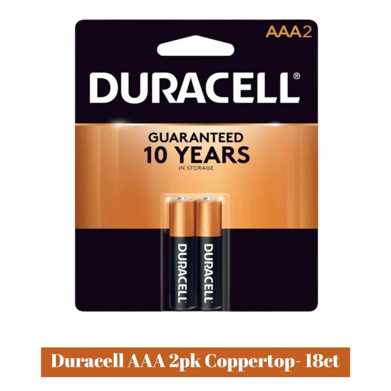 DURACELL AAA USA 2PK 18CT