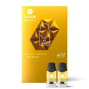 VUSE ALTO PODS 2PK 2.4 PERCENT GOLDEN