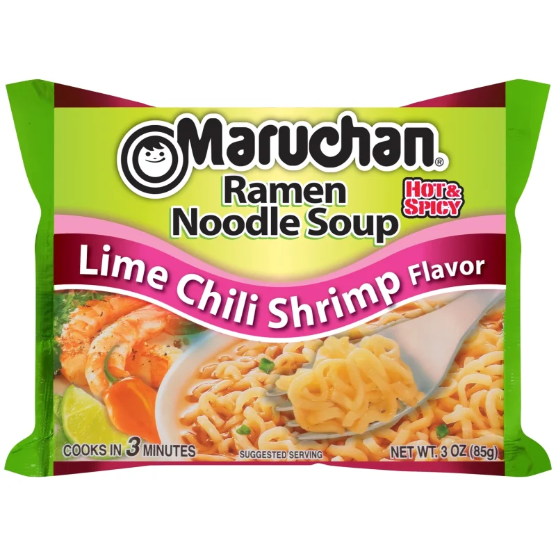RAMEN NOODLES LIME SHRIMP 24CT