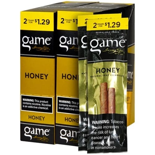 GAME CIGARELLO HONEY 1.29 2PK