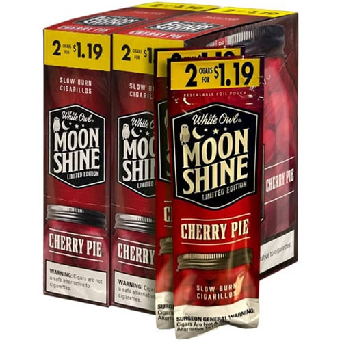 WHITE OWL CIGARELLO CHERRY MOONSHINE 1.19C 30CT