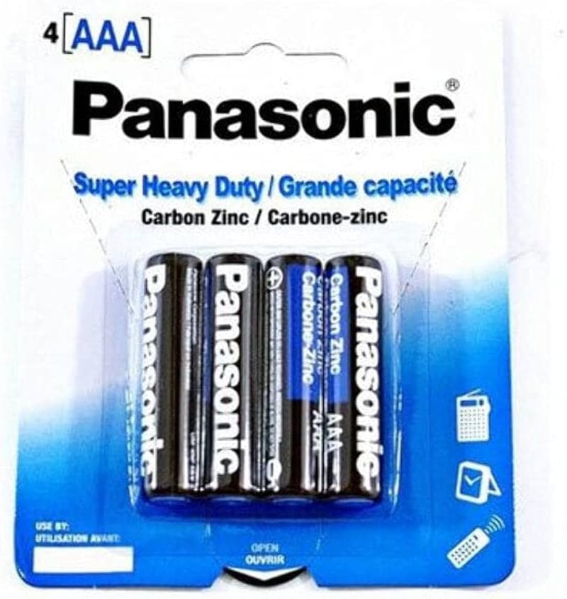 PANASONIC AAA 4PK 12CT