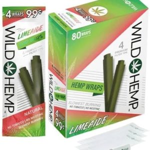 WILD HEMP 4/99 WRAPS LIMEAID