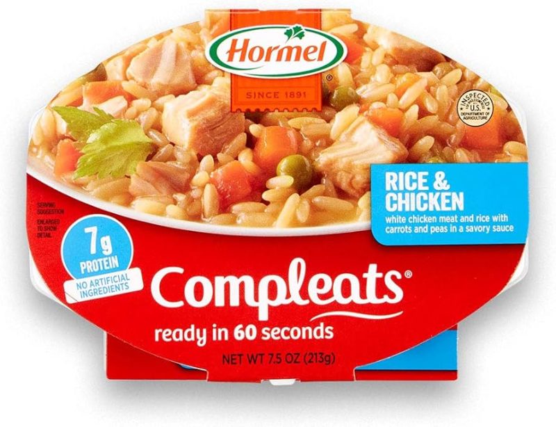 COMPLEATS RICE AND CHICKEN 7CT