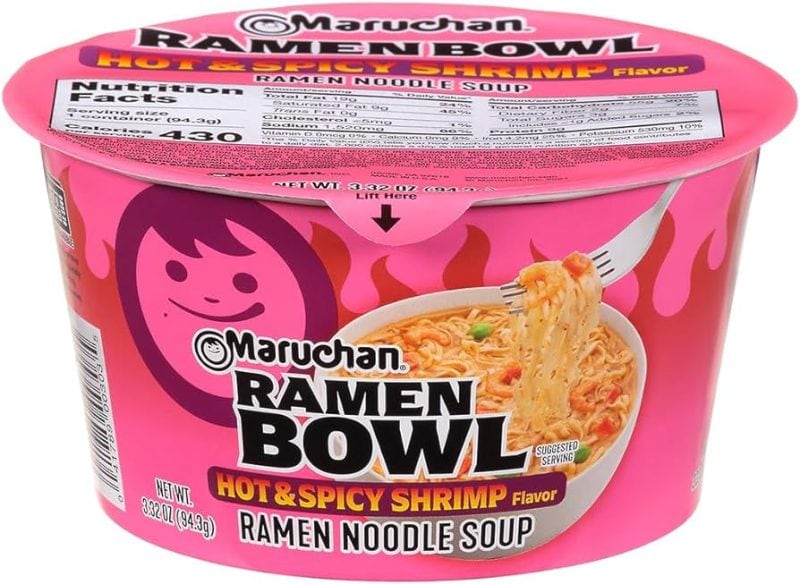 RAMEN BOWL SPICY SHRIMP 6CT