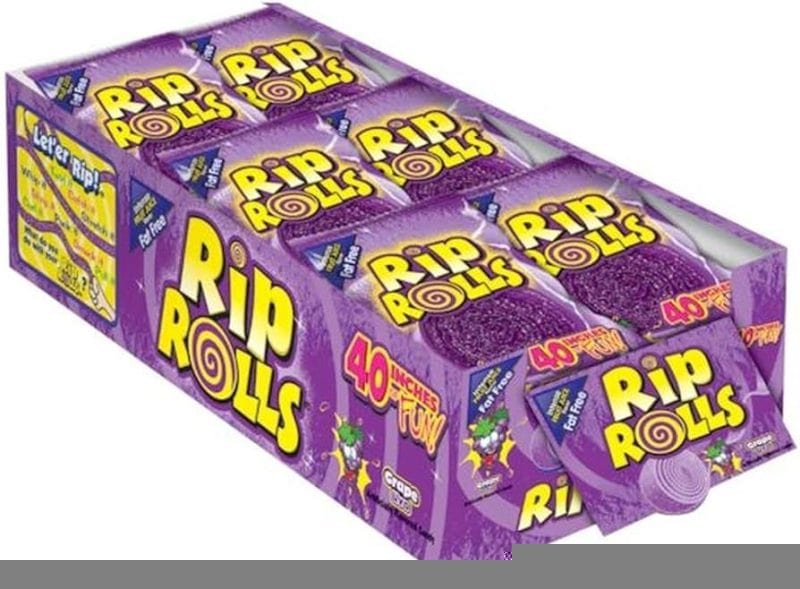 RIP ROLLS GRAPE 24CT
