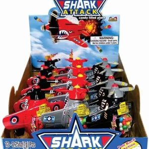 TOY SHARK ATTACK CANDY PLANE 12CT