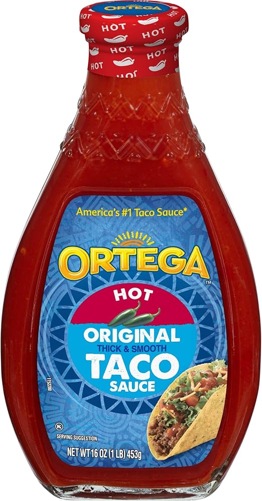 ORTEGA TACO SAUCE HOT