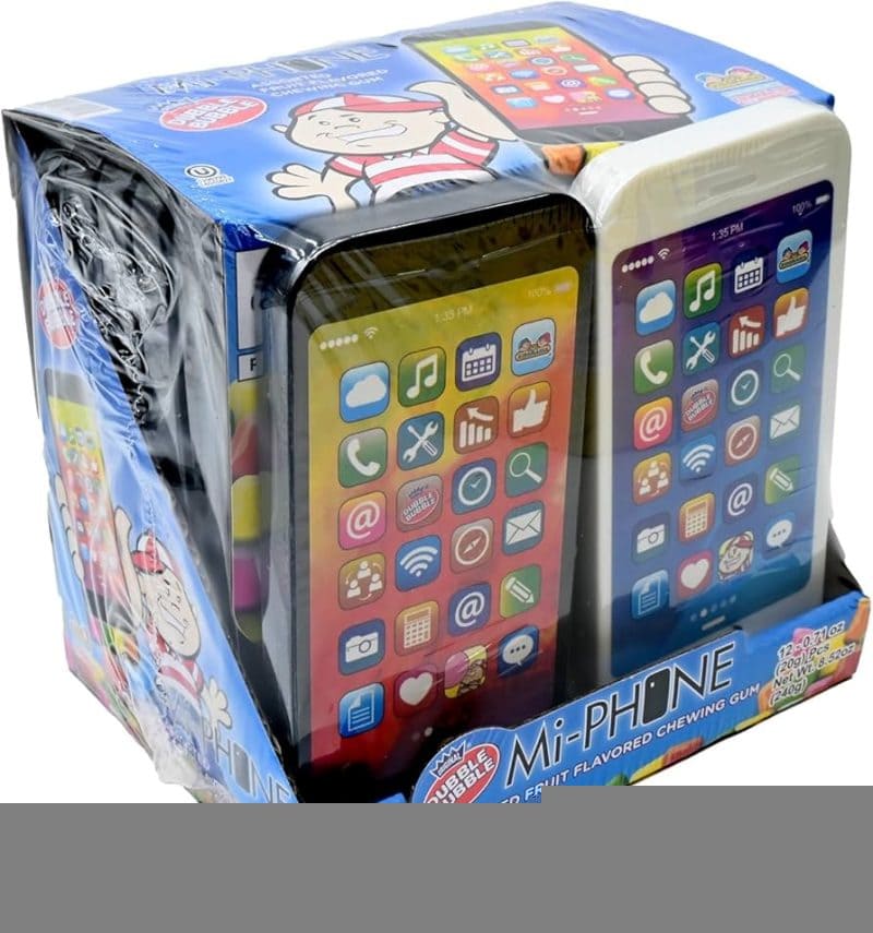 TOY MI-PHONE W DUBBLE BUBBLE 12CT
