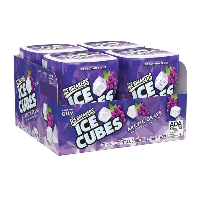 ICE BREAKER CUBES ARCTIC GRAPE 4CT