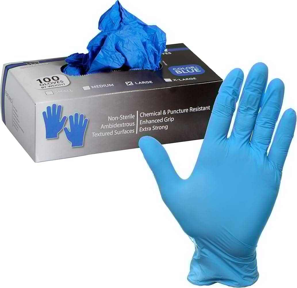 NITRILE GLOVES LARGE 100CT
