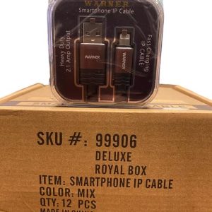 WARNER DELUXE ROYAL IPHONE SKU1234 12CT
