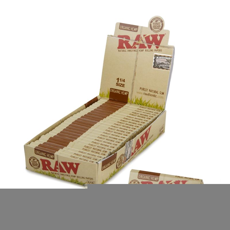 RAW ROLLING ORGANIC PAPERS  1/4 24CT