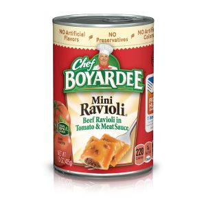 CHEF BOYARDEE MINI RAVIOLI