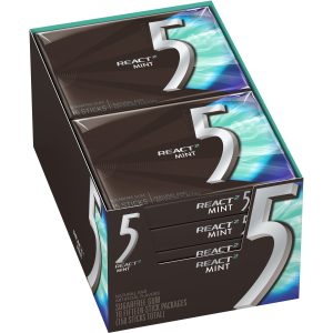 5 GUM REACT MINT  10CT