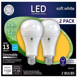 LIGHT BULBS 75W 3CT TX