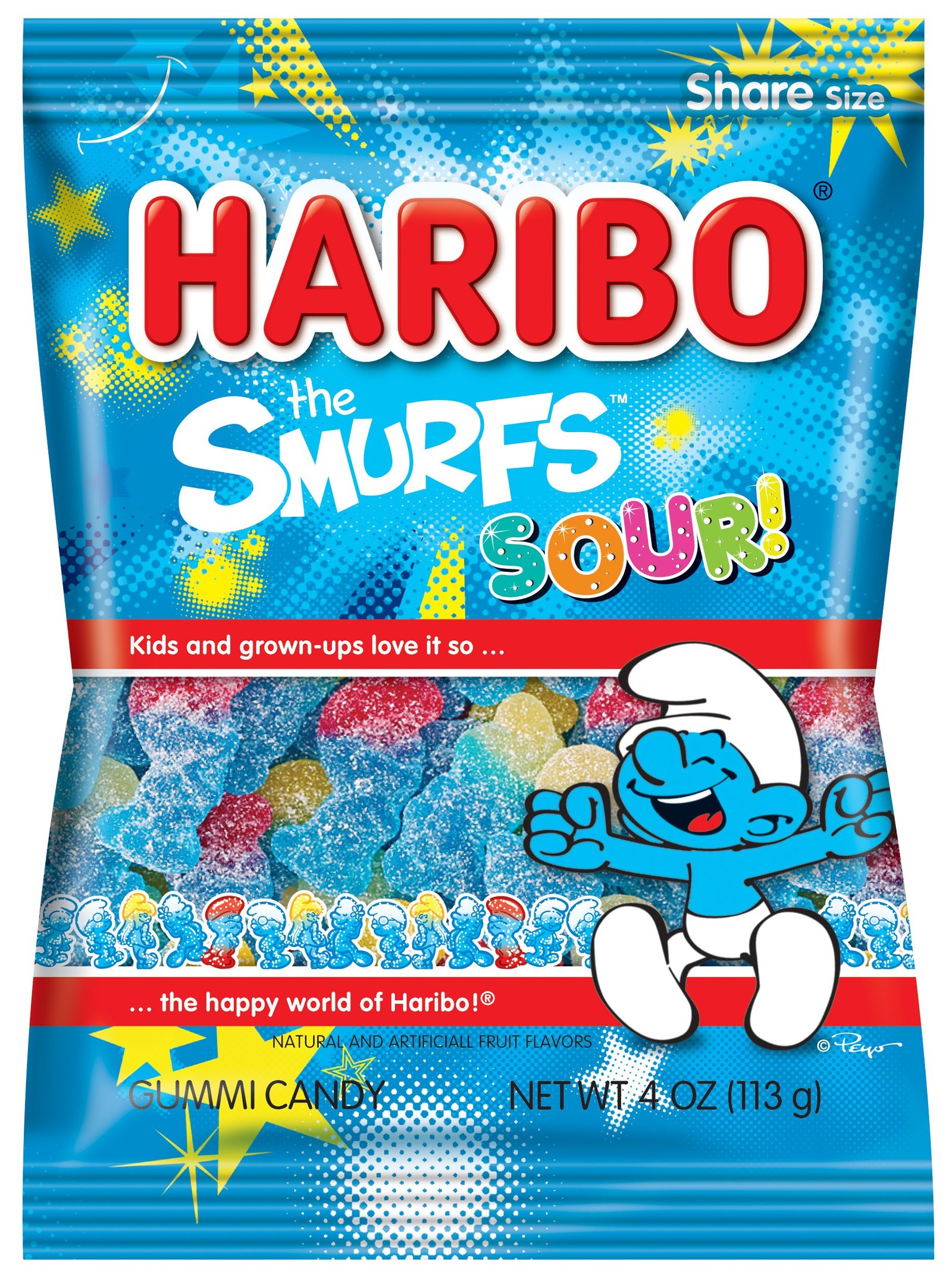 PEG HARIBO SOUR SMURFS - Image 2