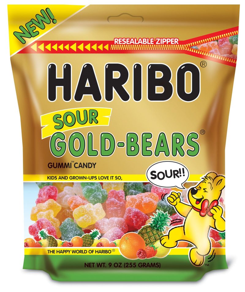 PEG HARIBO SOUR GOLD BEARS