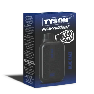 TYSON VAPE BLUE RAZZ 7K 10CT