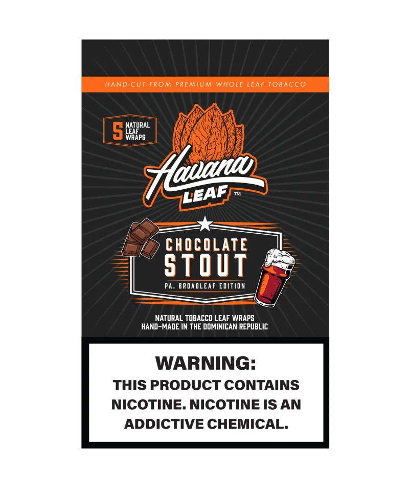 HAVANA LEAF CHOCOLATE STOUT (ALL SALES ARE FINAL)