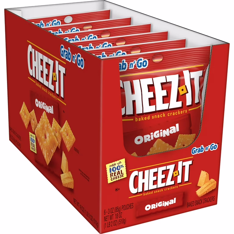 CHEEZ IT GRAB AND GO ORIGINAL 6CT