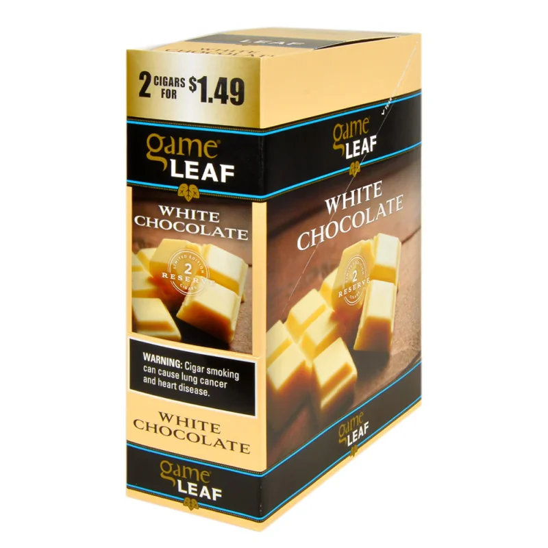 GAME LEAF WHITE CHOCOLATE 1.49 NEW