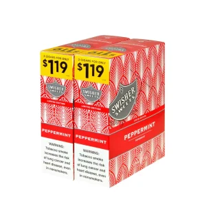 SWISHER PEPPERMINT 2PK 1.19 30CT NEW