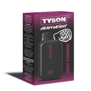 TYSON VAPE FROZEN STRAWBERRY 7K 10CT