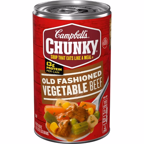 CHUNKY CAN OLD FASHIONED VEG BEEF