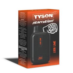 TYSON VAPE LUSH LIME 7K 10CT