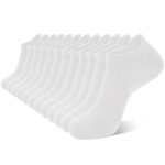SOCKS ANKLE WHITE 12CT