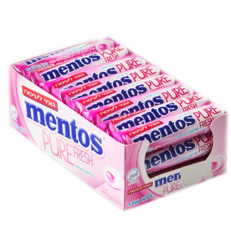 NEW MENTOS FRUIT 24CT