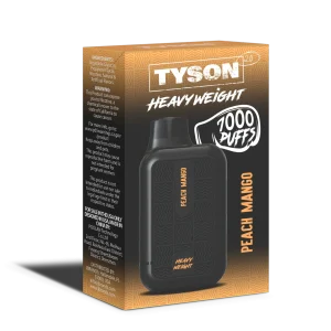 TYSON VAPE PEACH WATER 7K 10CT