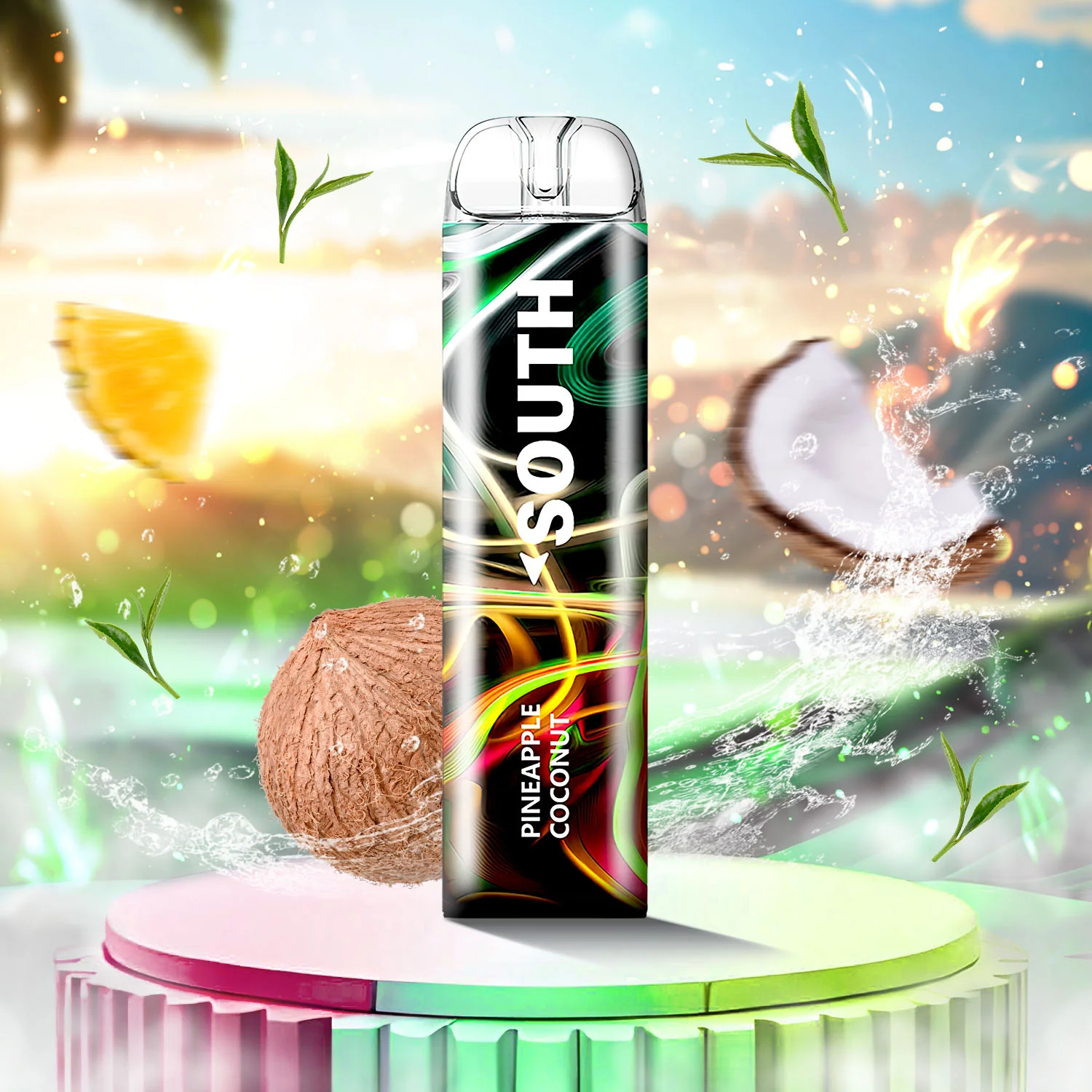 SOUTH 3000 PUFFS PINEAPPLE COCONUT