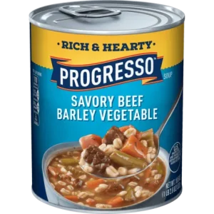 PROGRESSO RICH AND HEARTY BEEF BARLEY 19OZ CAN