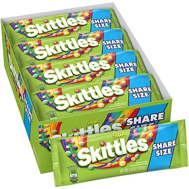KING SIZE SKITTLES SOUR 24CT