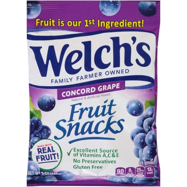 PEG WELCHS CONCORD GRAPE 12CT