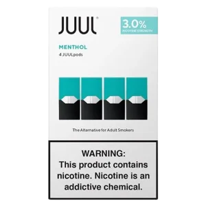 JUUL PODS CLASSIC MENTHOL 3 PERCENT 4 PACK