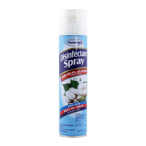 HOMEBRIGHT DISINFECTANT SPRAY LINEN TX