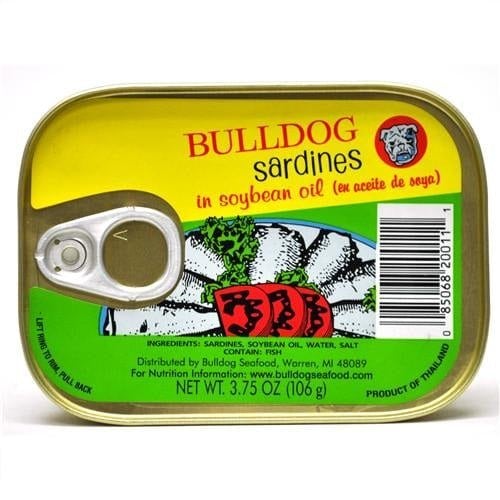 BULLDOG SARDINE IN SOYBEAN OIL