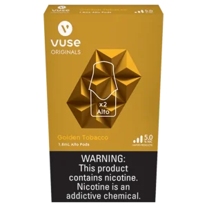 VUSE ALTO PODS 2PK 5 PERCENT GOLDEN