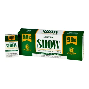 SHOW CIGARS MENTHOL