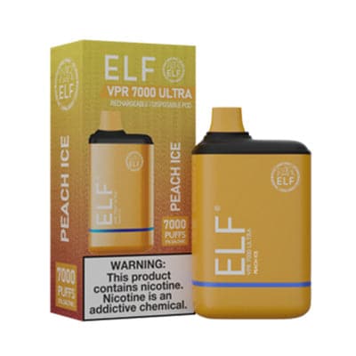ELF BAR VAPE PEACH WATER 7K 10CT