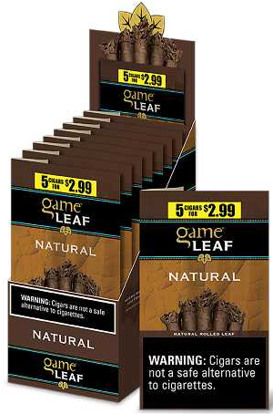 GAME LEAF 5PK NATURAL 2.99