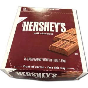 KING SIZE HERSHEY CHOCOLATE 18CT