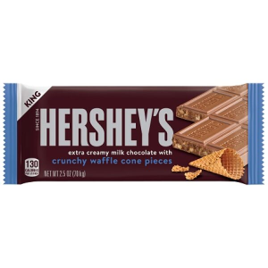 KING SIZE HERSHEY WAFFLE CONE 18CT