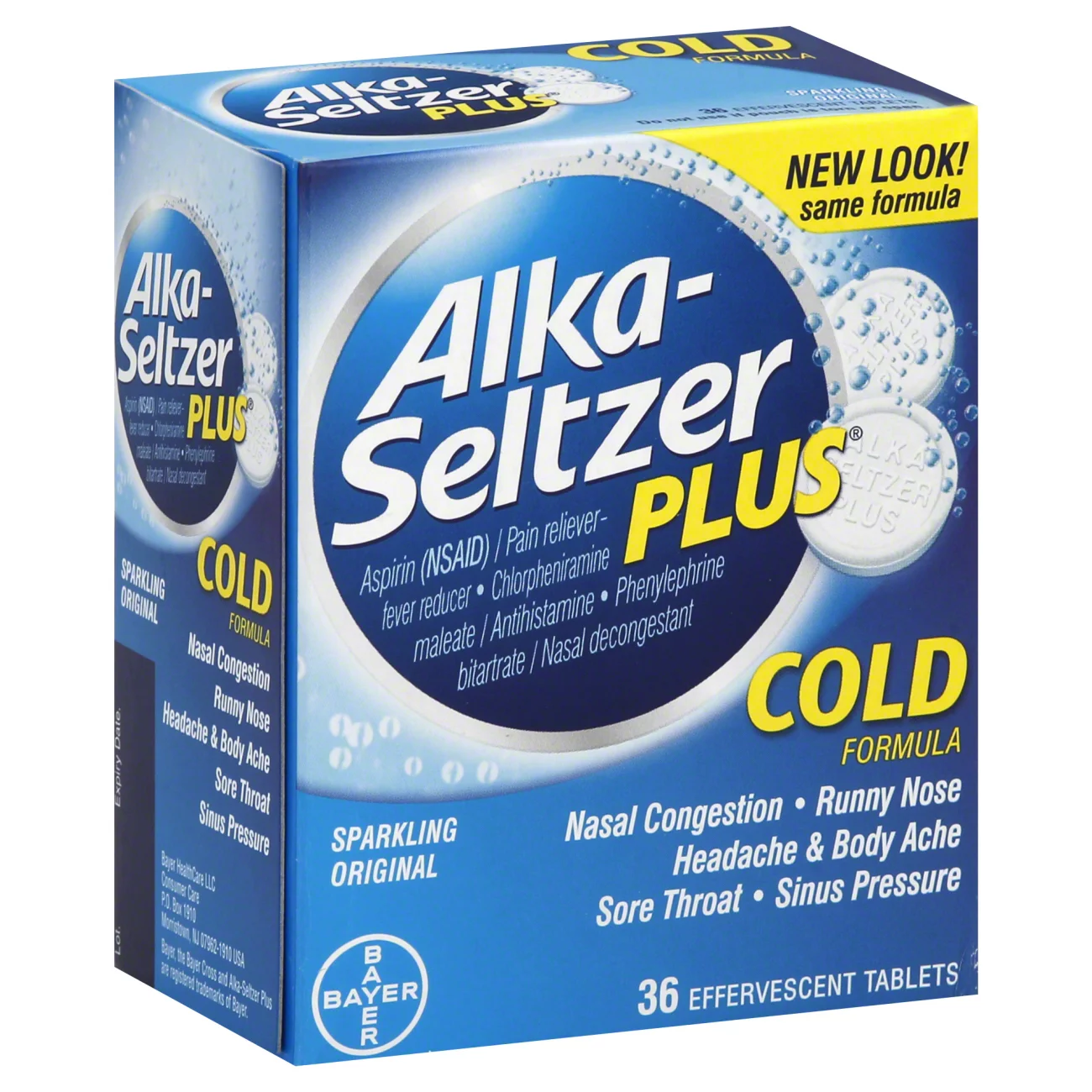 ALKA SELTZER COLD PLUS 25CT