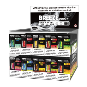 BREEZE PRIME 6000 DISPLAY 100CT